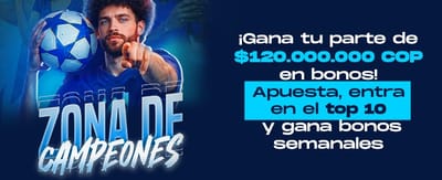 Bono de Bienvenida Real Colombiano promotion